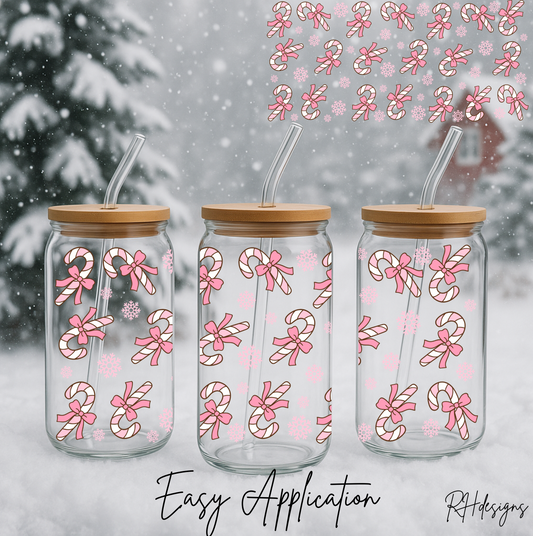 Pink Candy Canes - 16oz