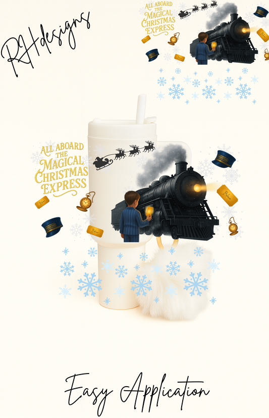 All Aboard The Magical Express - Mini Tumbler Wrap