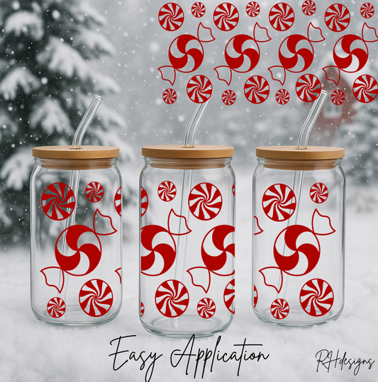 Red Candy Peppermints - 16oz