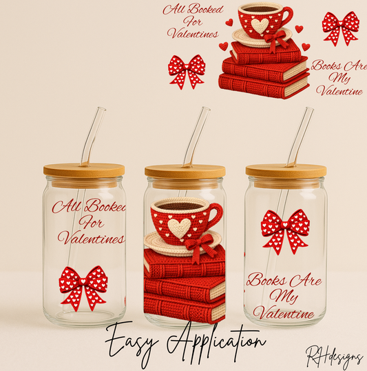 All Booked For Valentines - 16oz