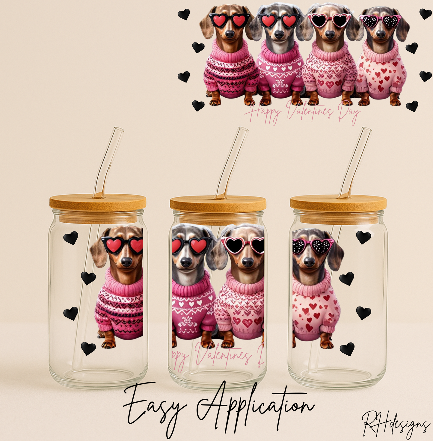 4 Cool Sausages Valentines - 16oz