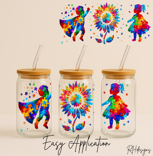 Autism Superhero - 16oz