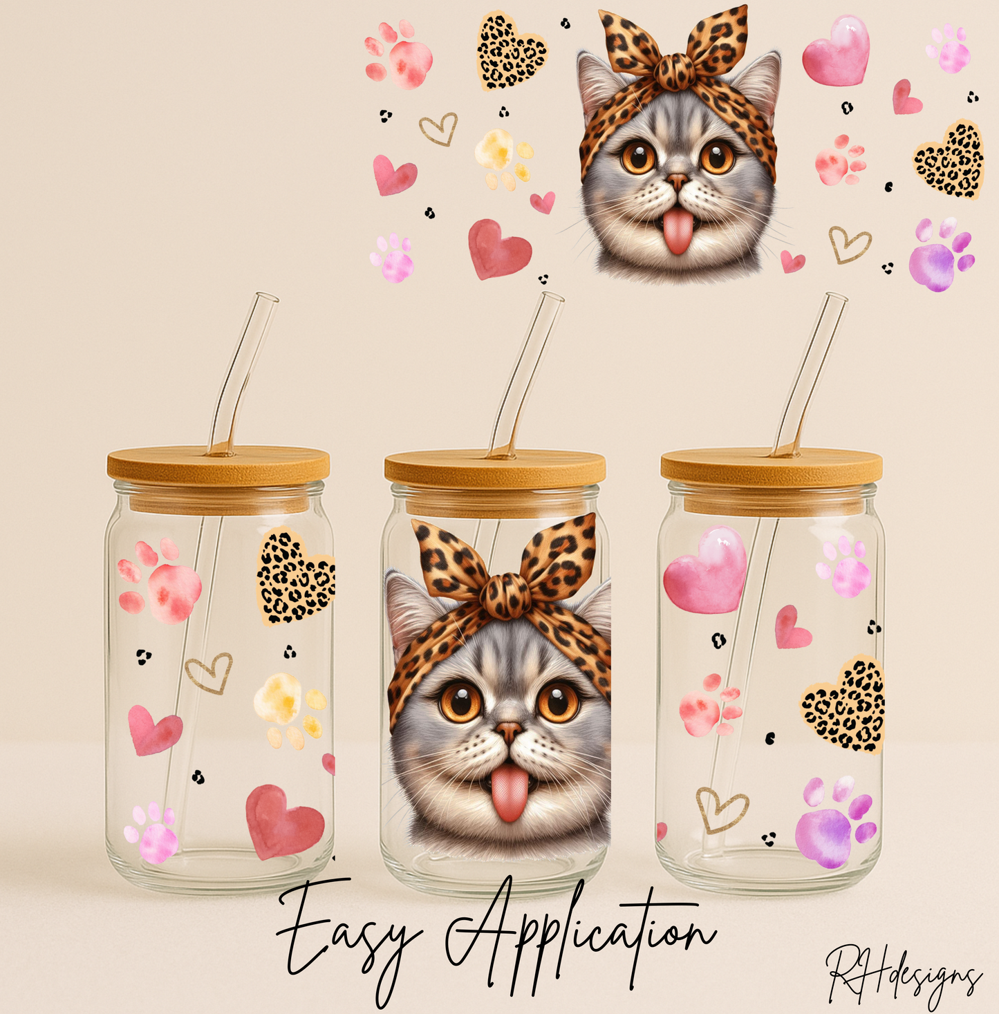 Funny Cat Valentines - 16oz