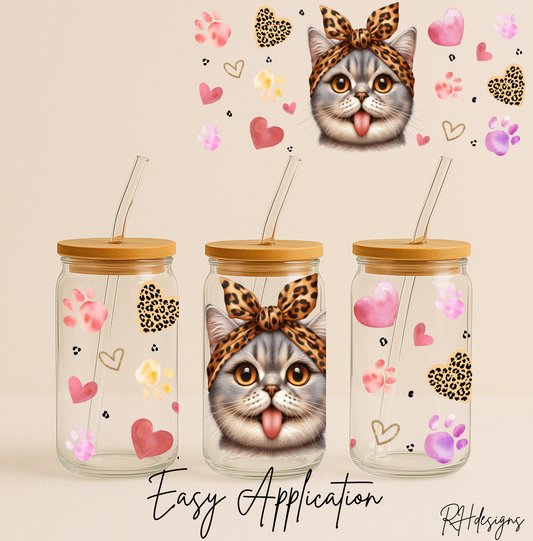 Funny Cat Valentines - 16oz