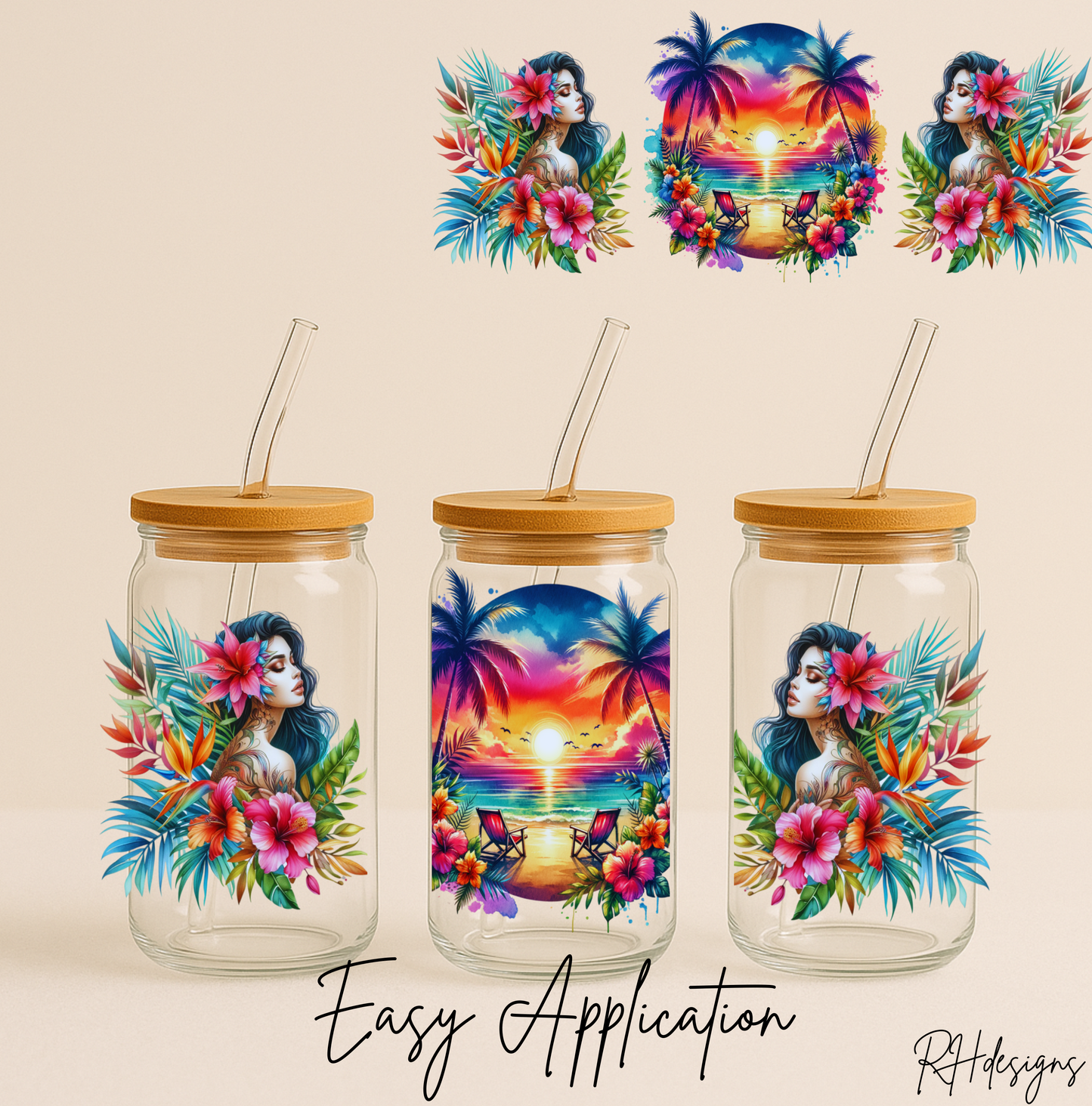 Sunset Girl - 16oz