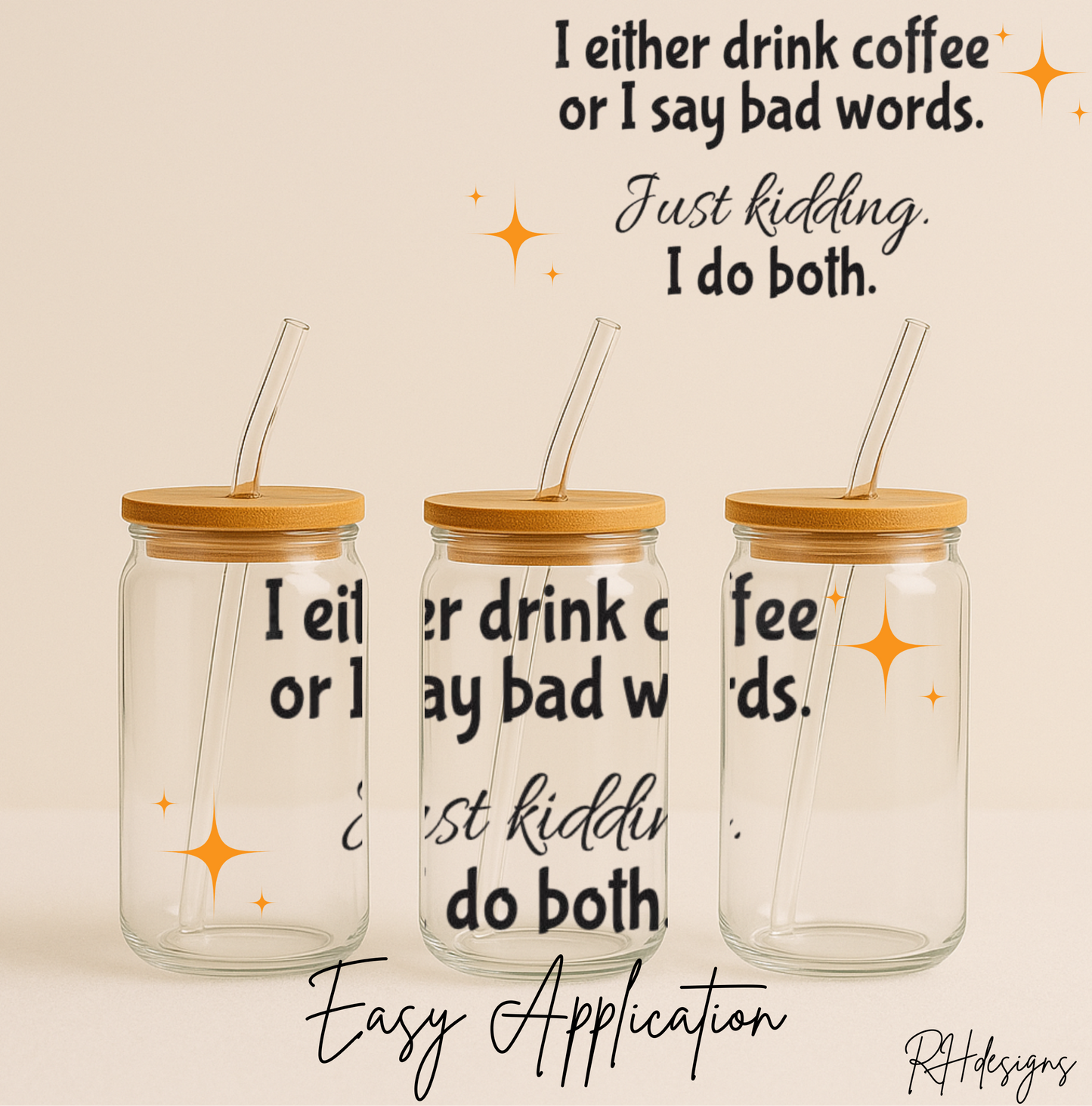 Coffee Or Bad Words I Do Both - 16oz