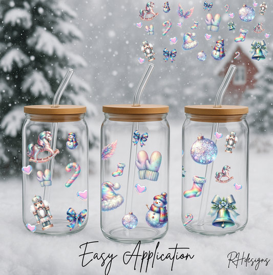 Snowman & Stocking - 16oz