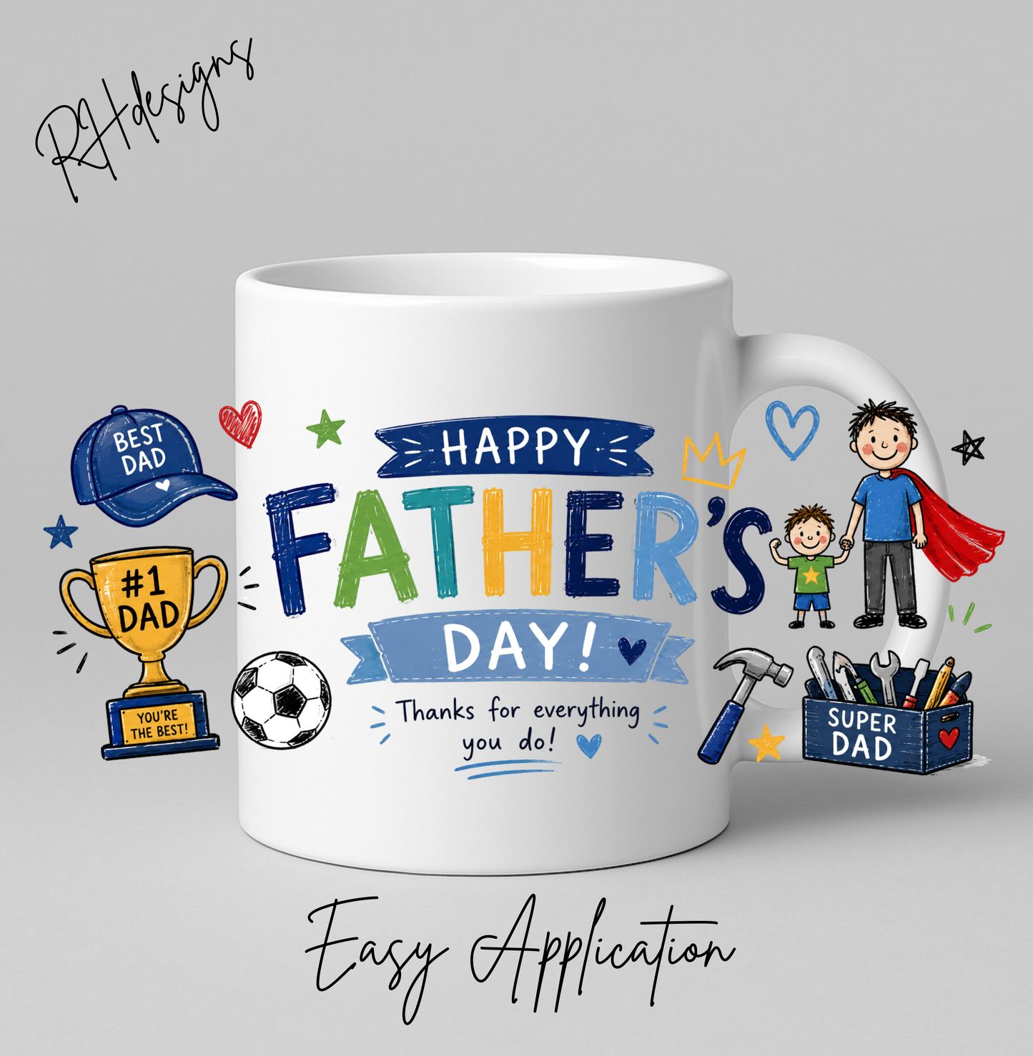 Super Dad Fathers Day - 11oz