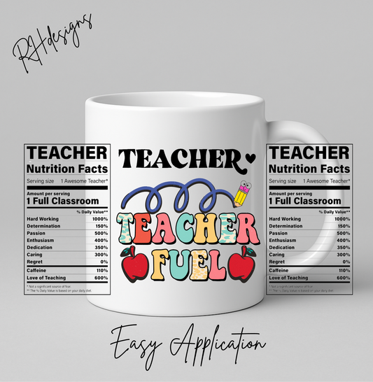 Teacher Fuel Red - 11oz