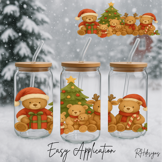 Teddy Bear Christmas - 16oz