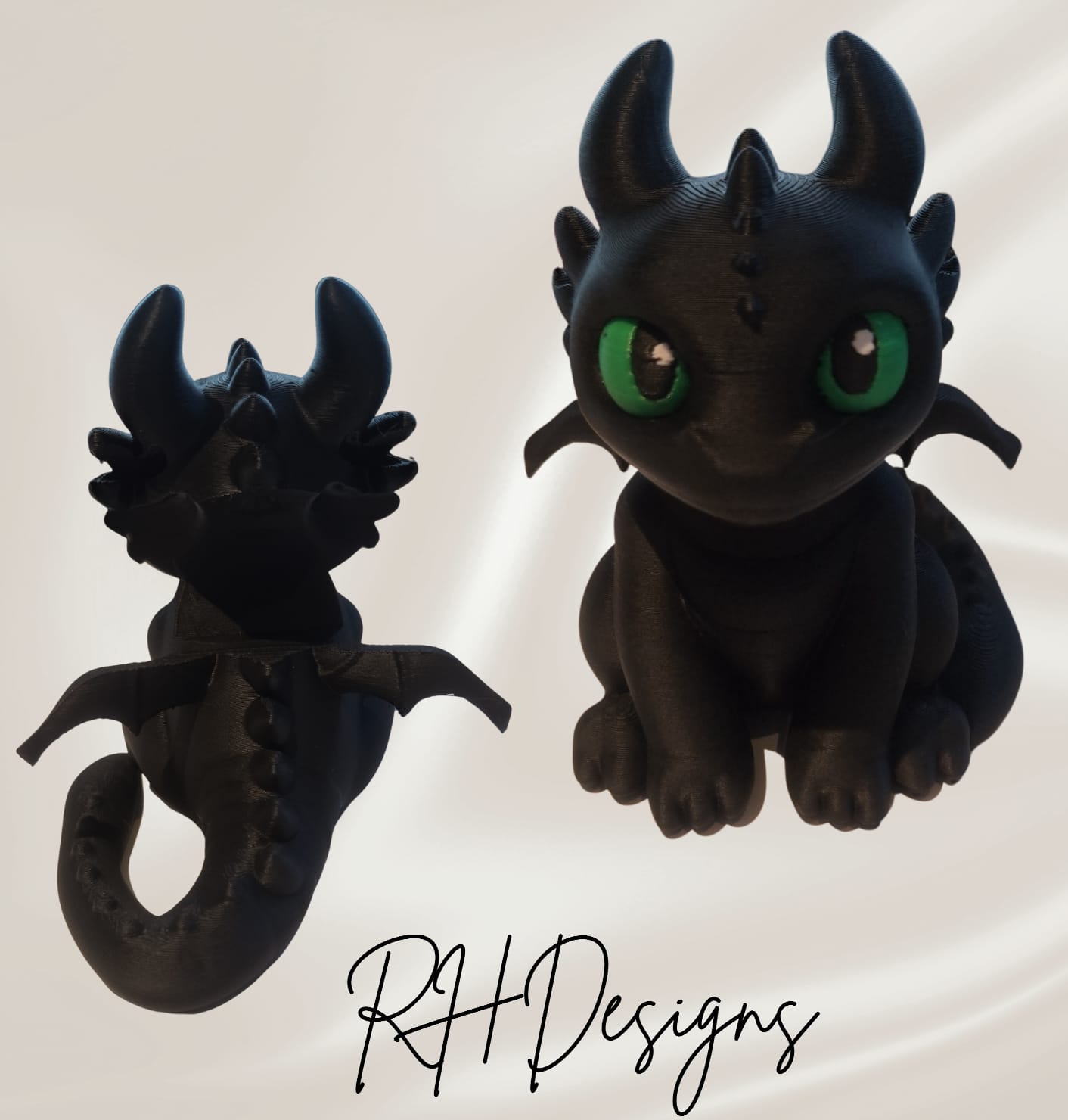 Toothless Dragon PS5 Holder - 3D