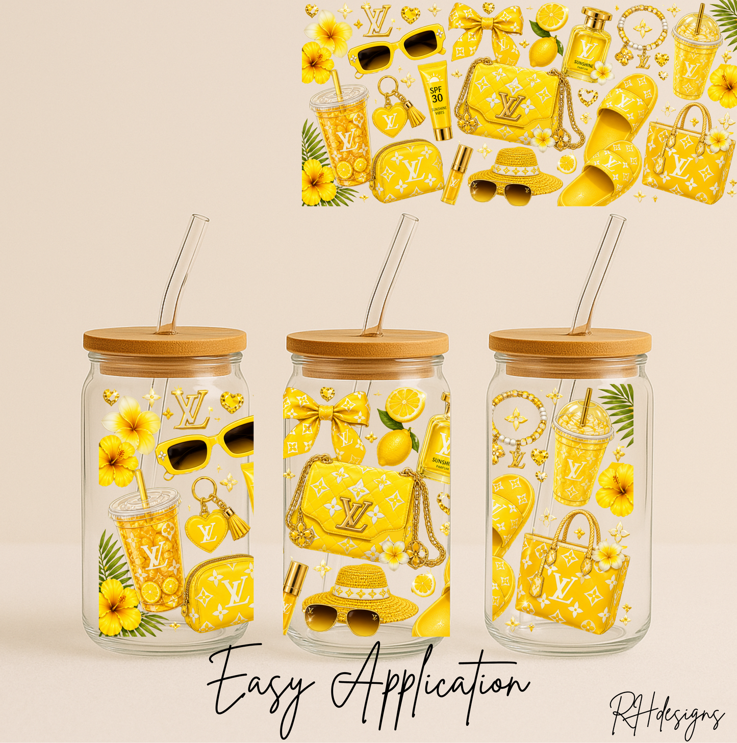 Summer Beach Yellow Louis - 16oz