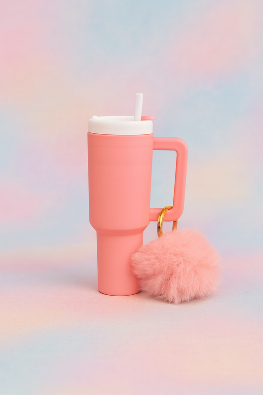 Light Pink Mini Keychain