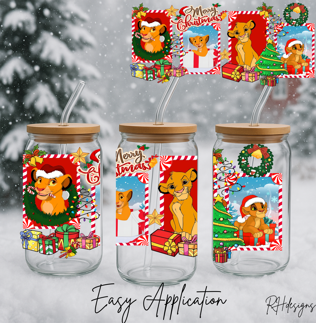 Merry Christmas Simba - 16oz