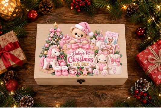 Baby Girl 1st Christmas Eve