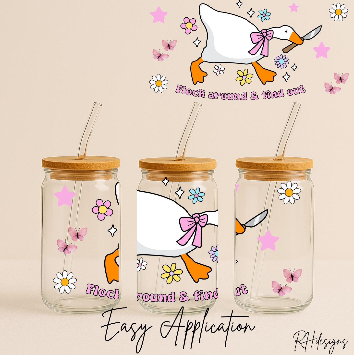 Flock Around Find Out - 16oz