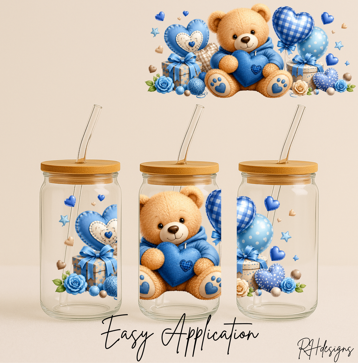 Baby Blue Bear - 16oz