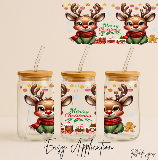 Christmas 2 Deer - 16oz