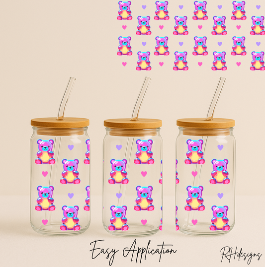Colourful Jelly Bears - 16oz