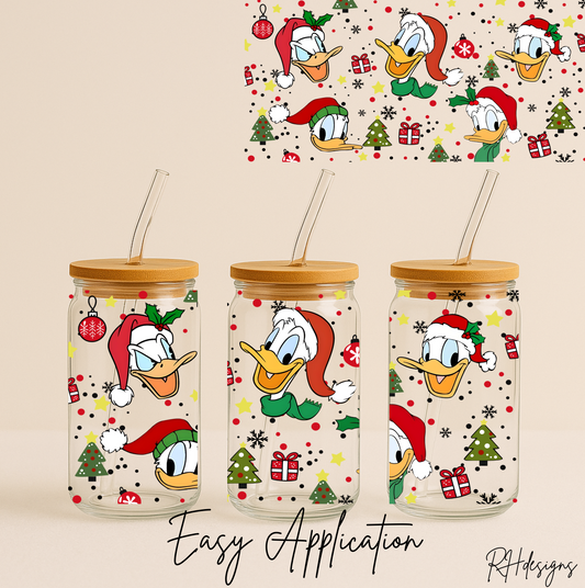 Christmas D Duck - 16oz