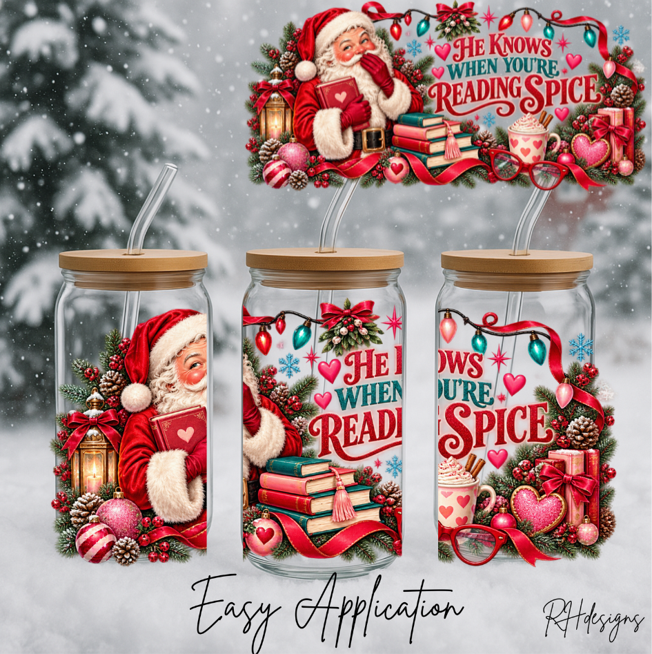 He Knows When You're Reading Spice - 16oz