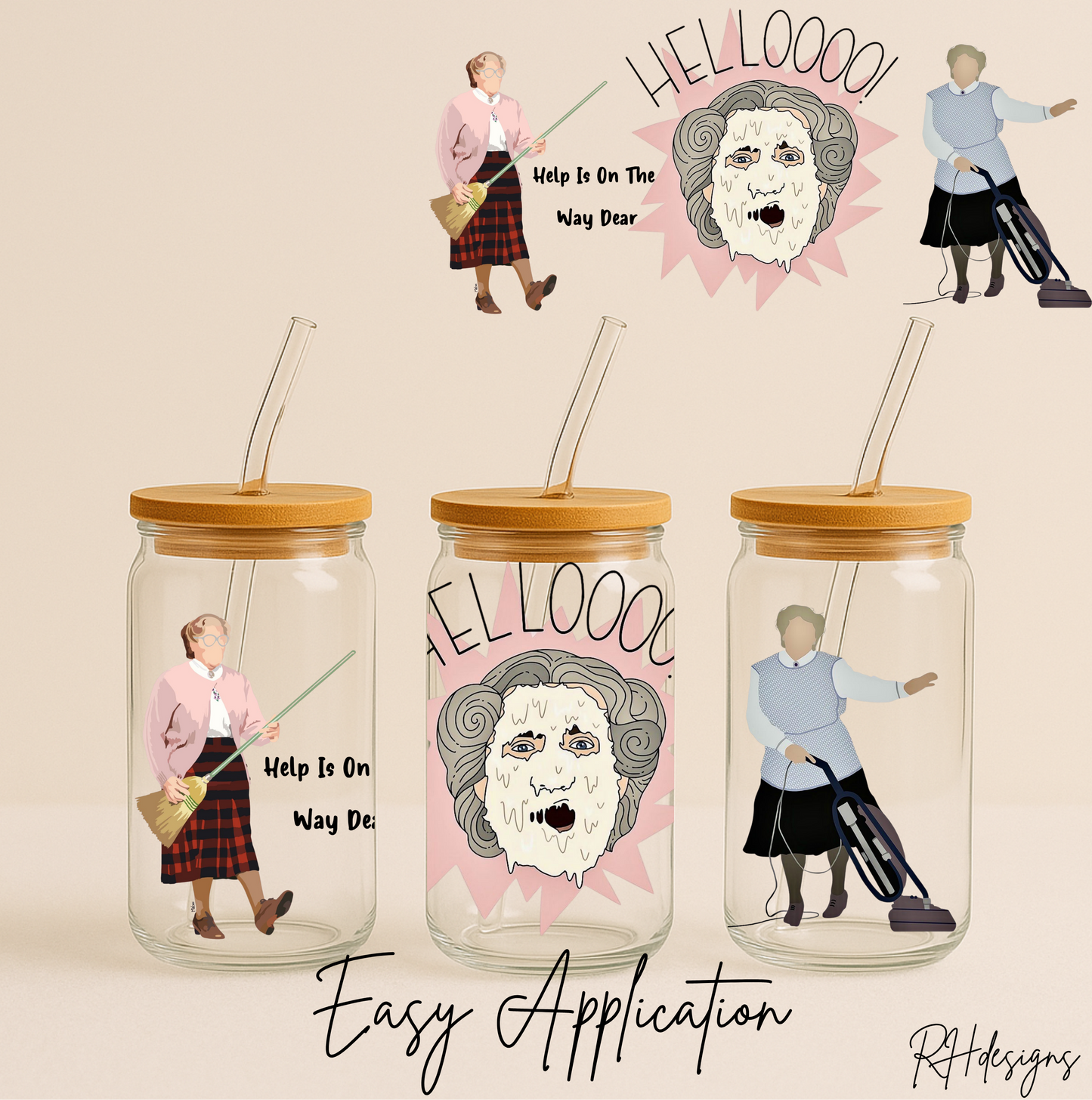 Help Is On The Way Dear - 16oz