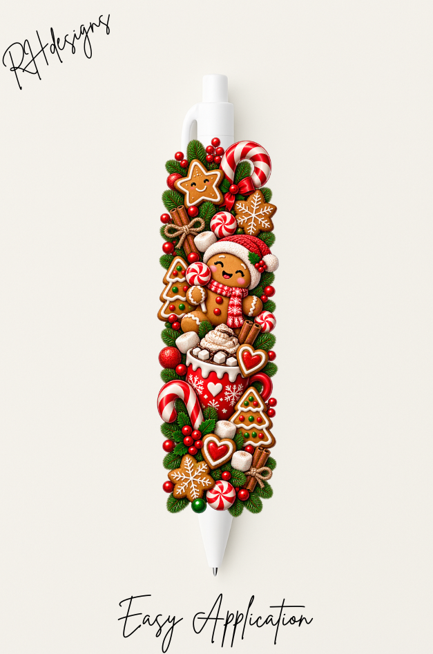 Red Gingerbread CandyCane - Matching Bundle