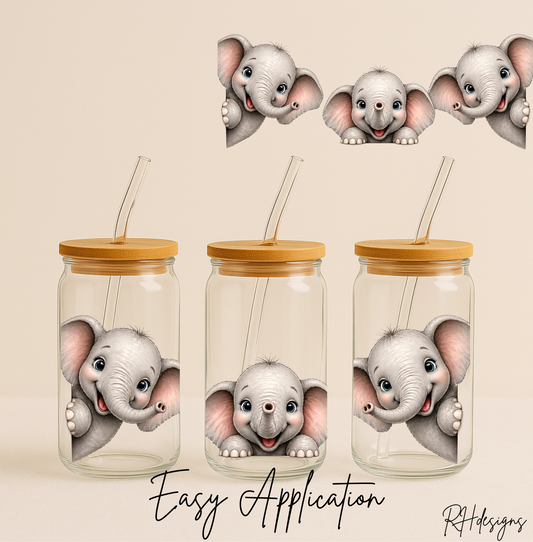 Peeping Elephants - 16oz