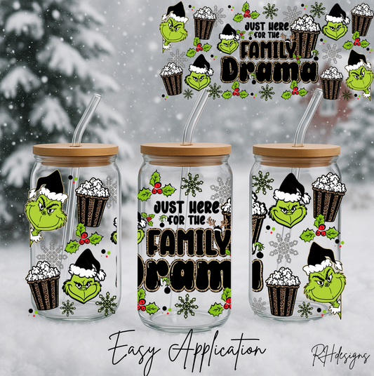 Just Here For The Family Drama - 16oz