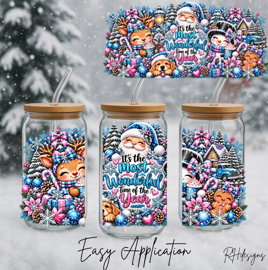 Blue Its The Most Wonderful Time Of The Year - 16oz