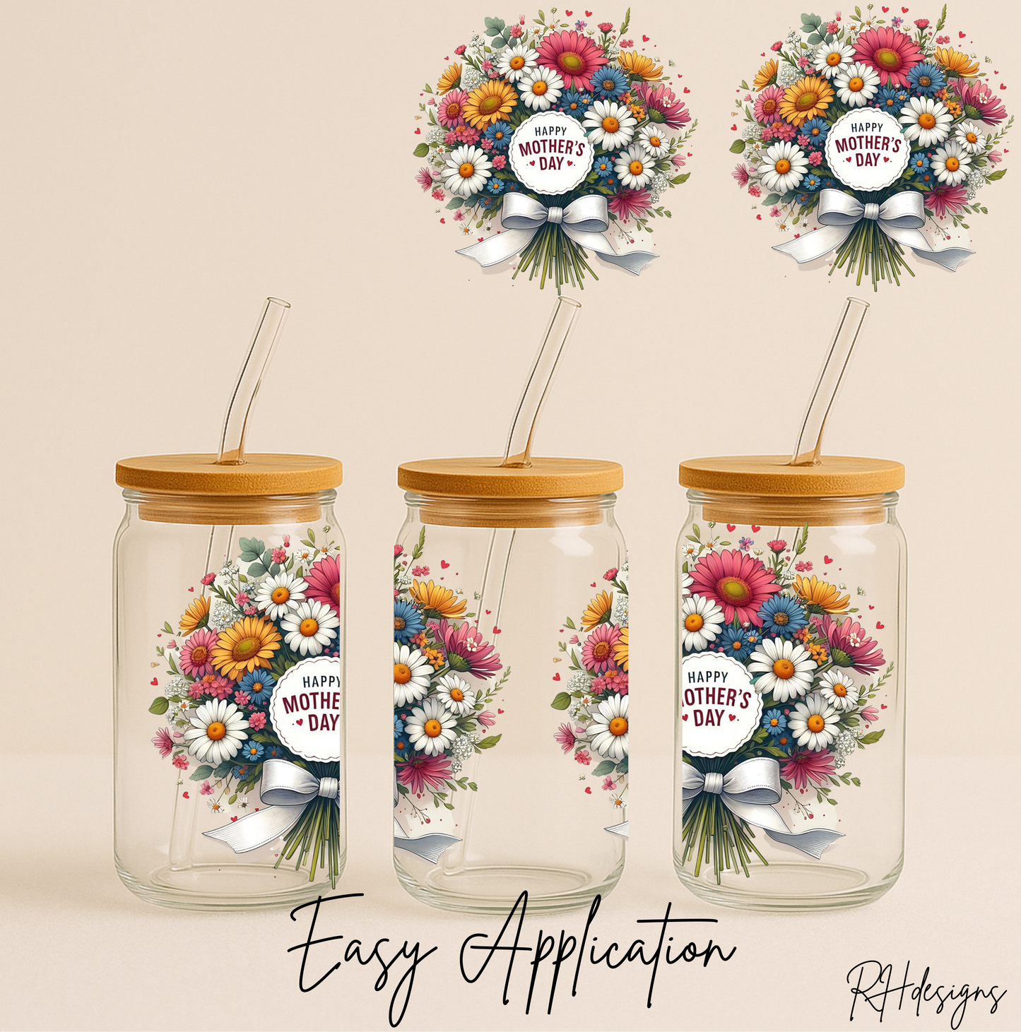 Mothers Day Flower Bouquet - 16oz