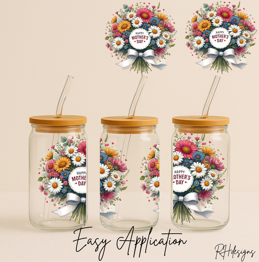 Mothers Day Flower Bouquet - 16oz