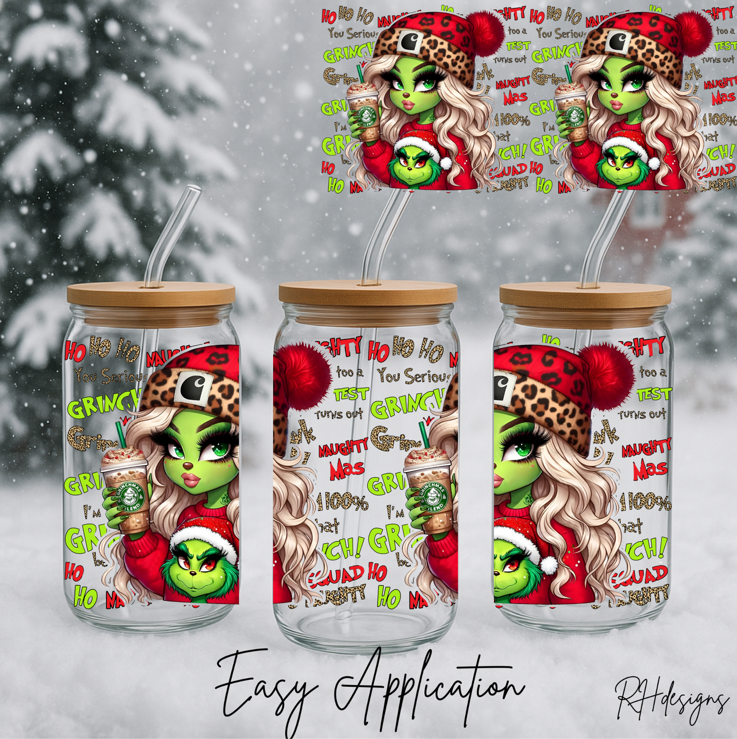 Grinchy Girl - 16oz