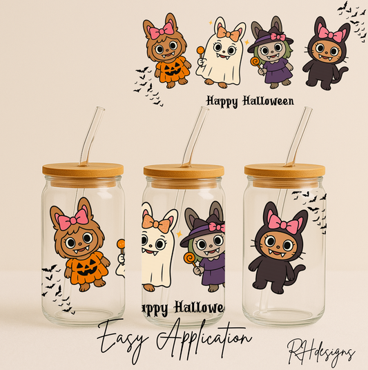 Happy Halloween Monsters - 16oz