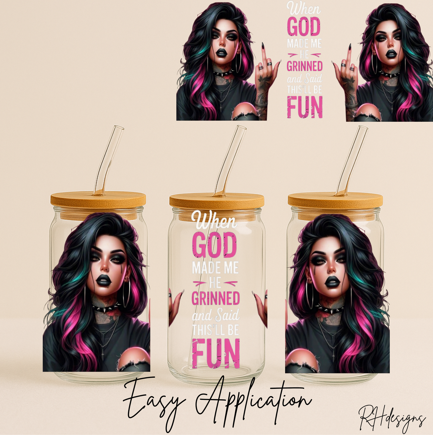 When God Made Me - 16oz
