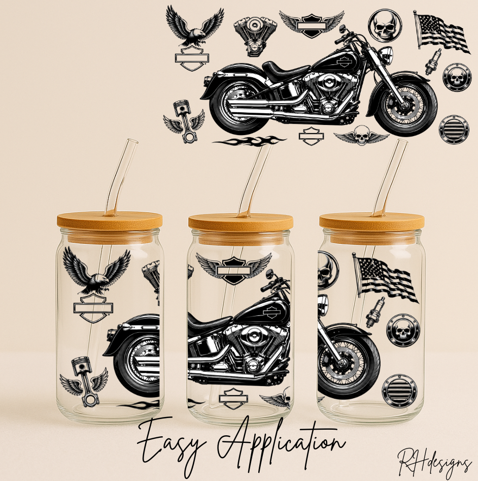 Harley Motorbike - 16oz
