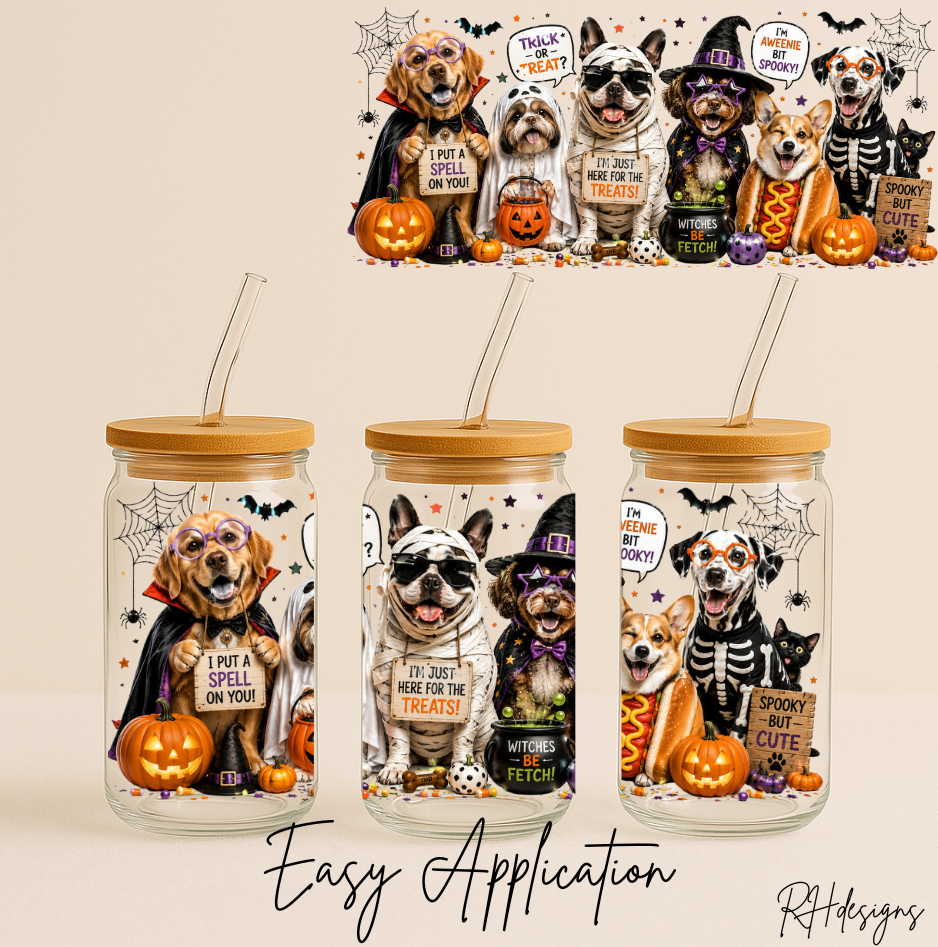 I Put A Spell On You Halloween Doggies - 16oz