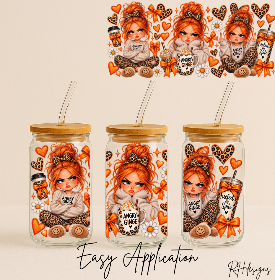 Angry Ginge Girl - 16oz