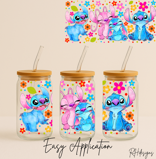 Blue Alien & Angel Flowers - 16oz