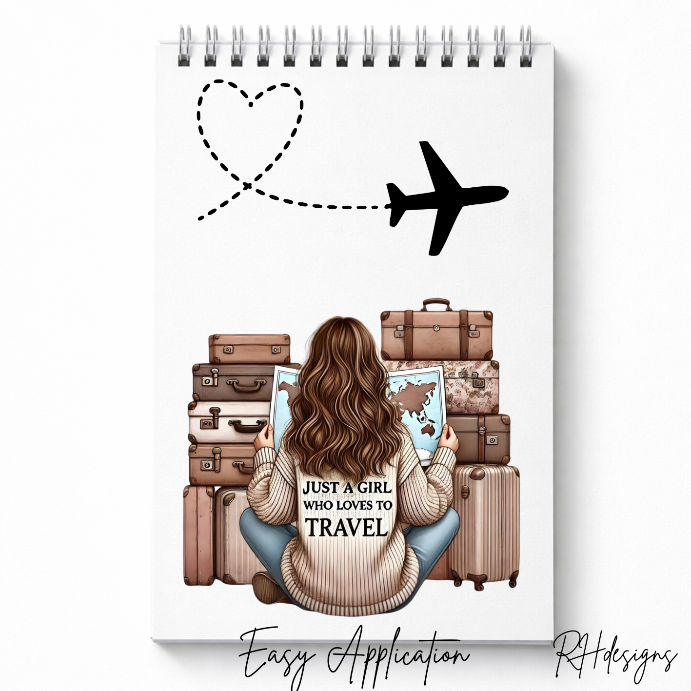 Just A Girl Who Loves To Travel - A5