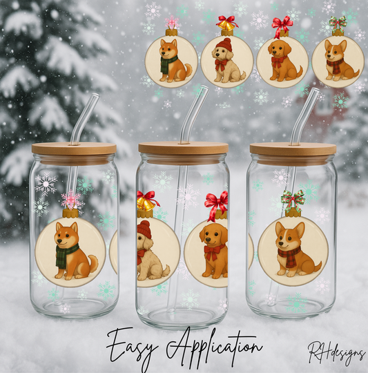 Christmas Doggie Baubles - 16oz