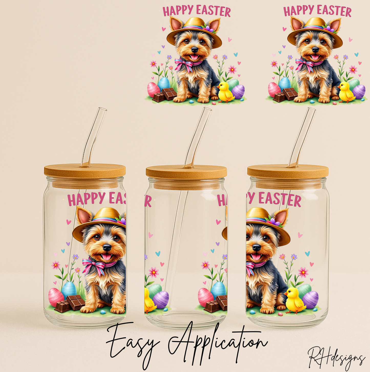 Happy Easter Dog 3 - 16oz