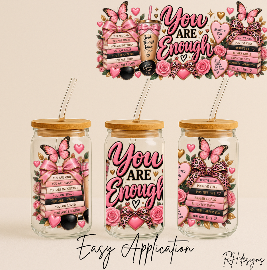 You Are Enough Books - 16oz