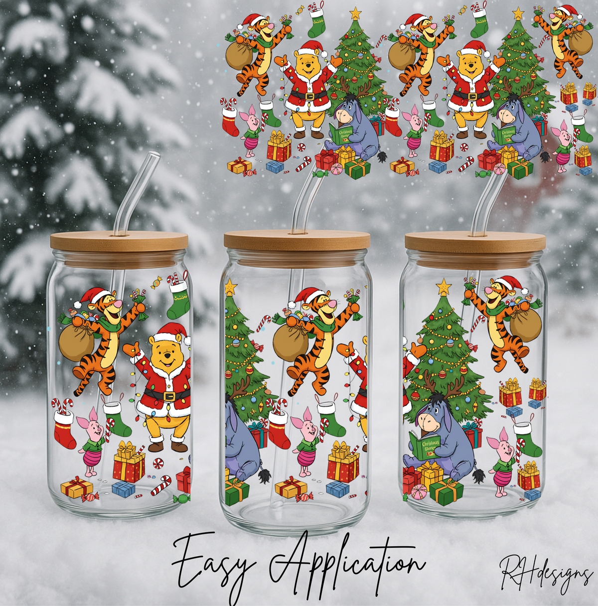 Christmas Winnie & Friends - 16oz