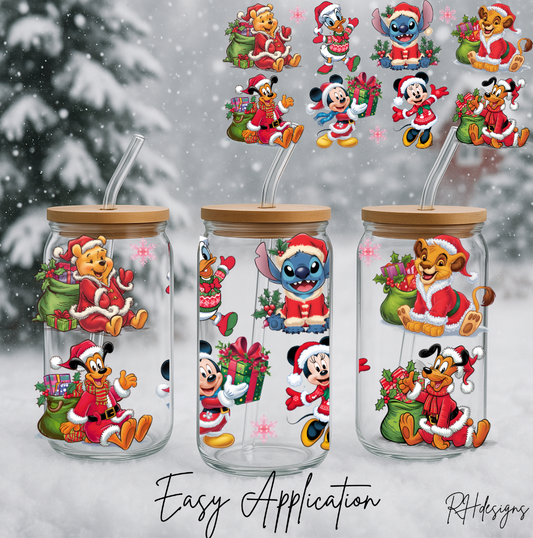 Christmas Multi Character - 16oz