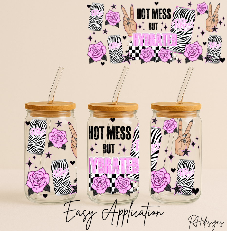 Hot Mess But Hydrated Dr - 16oz