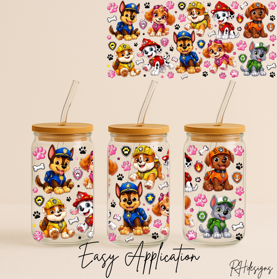 Paw All Characters - 16oz
