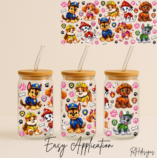 Paw All Characters - 16oz