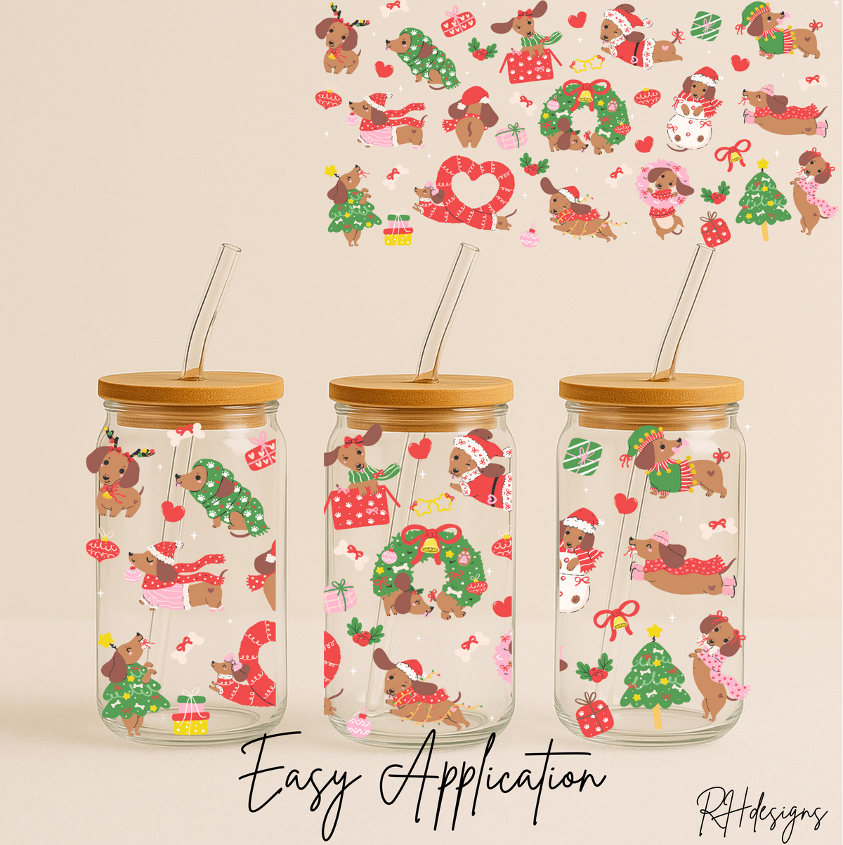 Christmas Red Sausage Doggies - 16oz