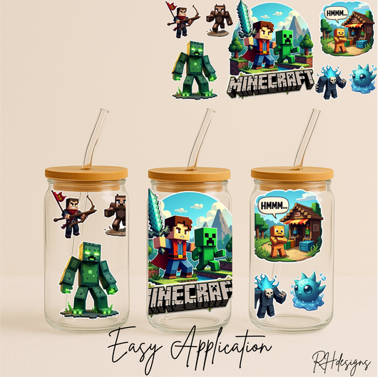 Mine Blocks Green - 16oz